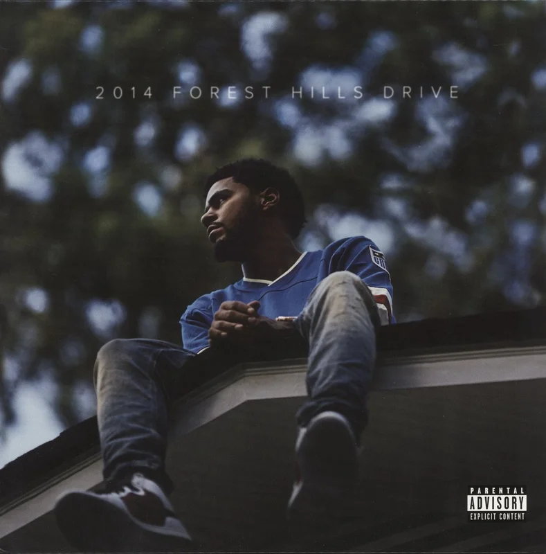 J. Cole 2014 Forest Hills Drive UK 2-LP vinyl set