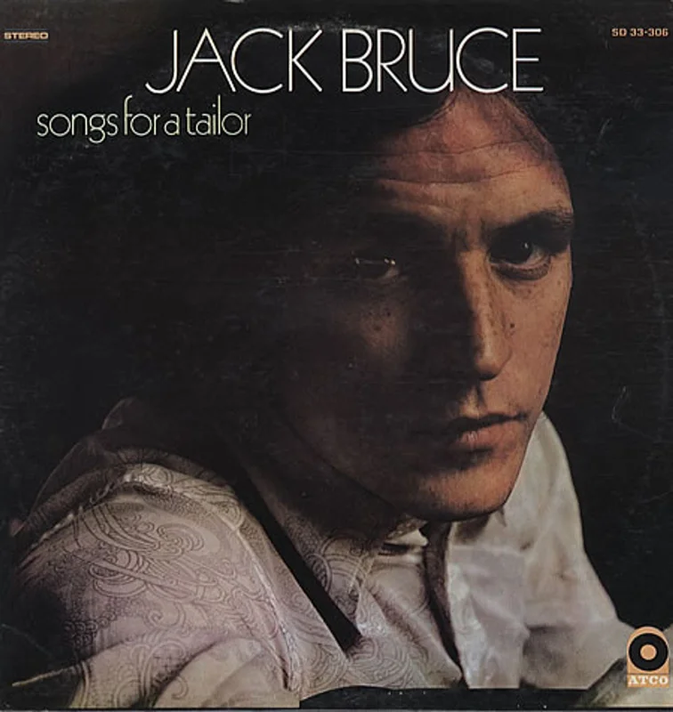 Jack Bruce Songs For A Tailor - Yellow Label US Vinyl LP