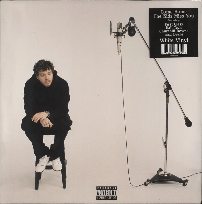Jack Harlow Come Home The Kids Miss You - White Vinyl - Sealed US Vinyl LP