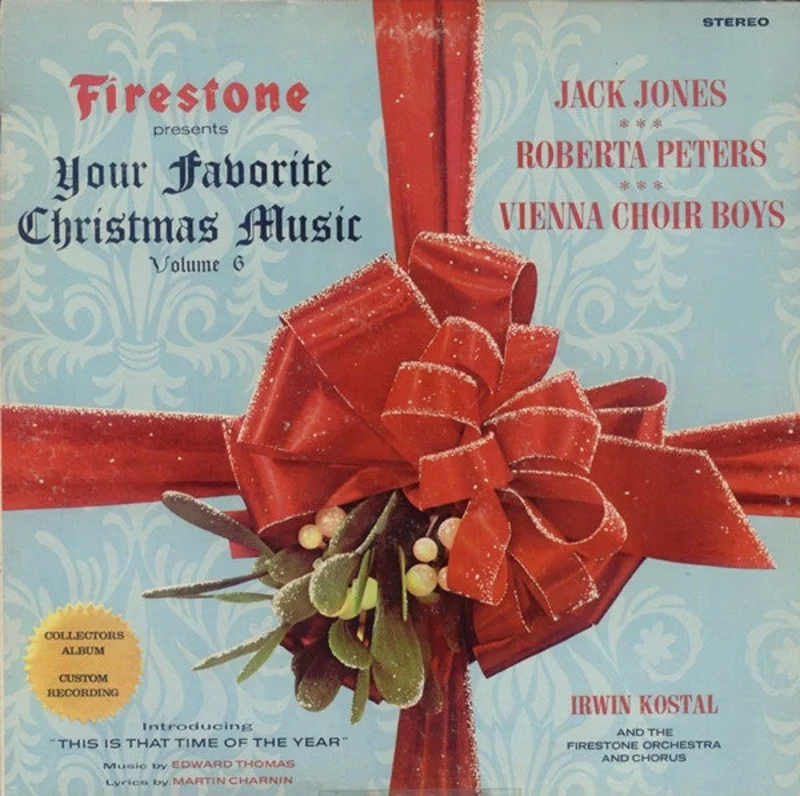 Jack Jones, Roberta Peters, Die Wiener Sngerknaben, Irwin Kostal, The Firestone Orchestra And Chorus - Firestone Presents Your Favorite Christmas Music Volume 6