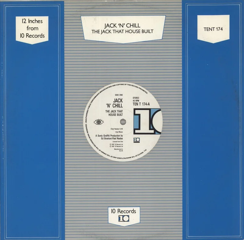 Jack 'N' Chill The Jack That House Built UK 12" vinyl