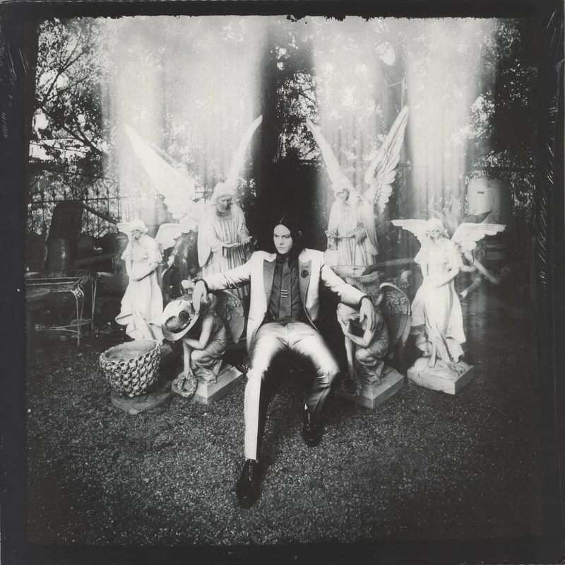 Jack White Lazaretto - Blue & White Split Vinyl - "Package 20" Edition US Vinyl LP