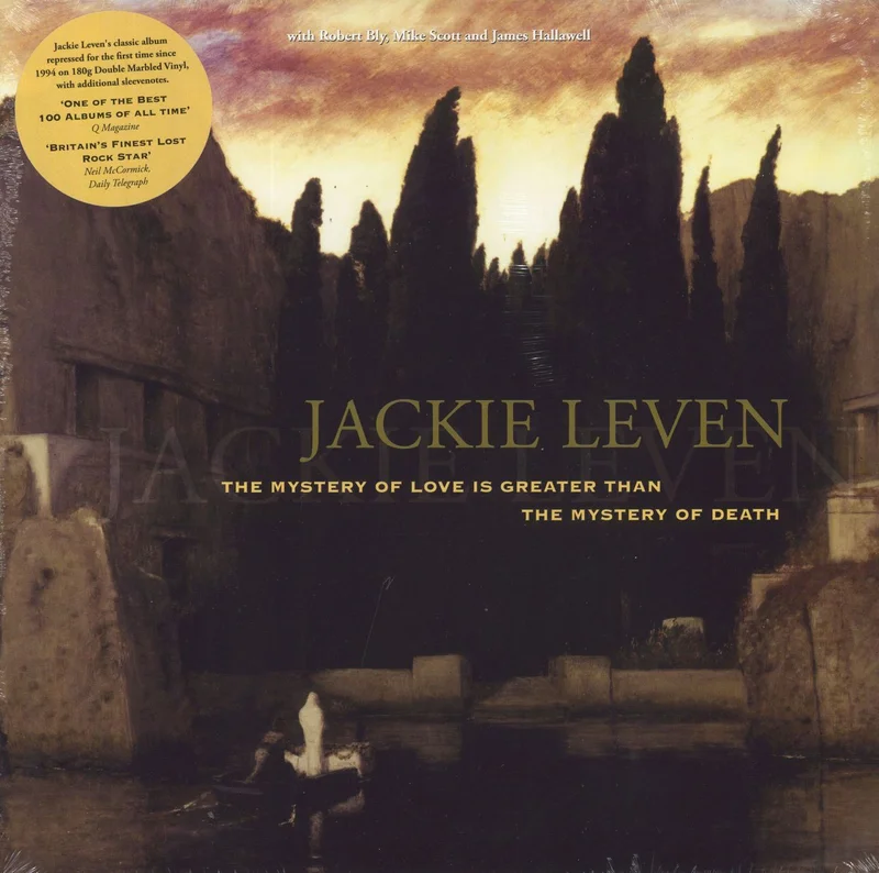Jackie Leven The Mystery Of Love Is Greater Than The Mystery Of Death - 180gm Marbled Vinyl - Sealed UK 2-LP vinyl set