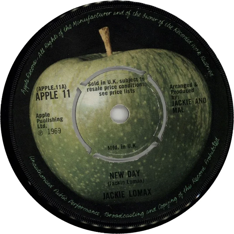 Jackie Lomax New Day UK 7" vinyl