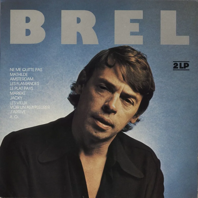 Jacques Brel Brel French Vinyl LP