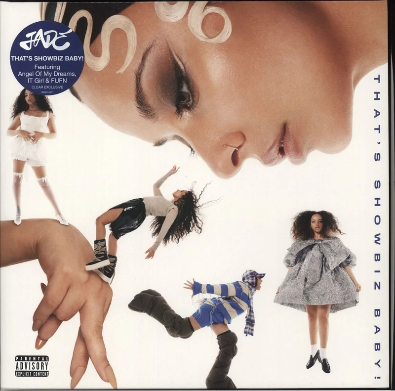 Jade (Pop) That's Showbiz Baby! - Indie Exclusive Clear Vinyl UK Vinyl LP