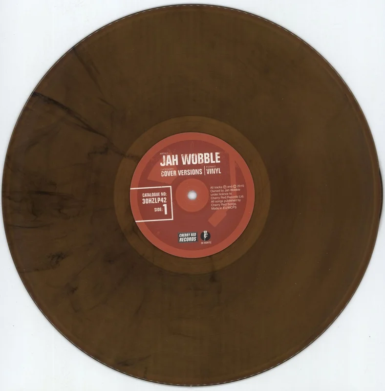 Jah Wobble Cover Versions - Gold Marbled Vinyl UK Vinyl LP