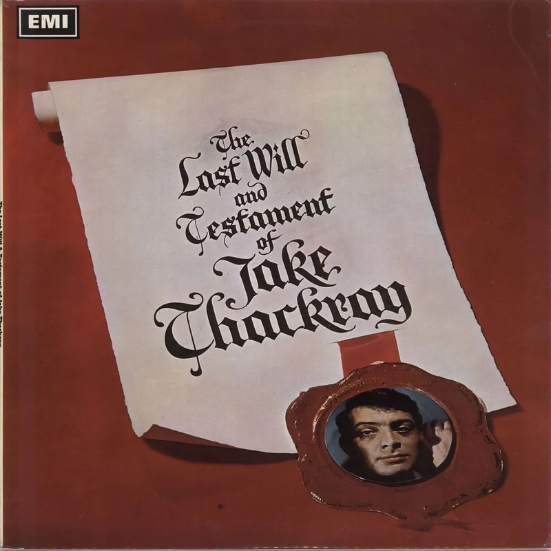 Jake Thackray The Last Will And Testament Of Jake Thackray UK Vinyl LP