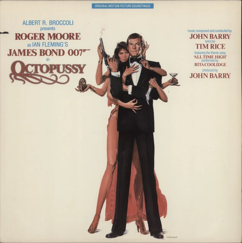 James Bond Octopussy US Vinyl LP
