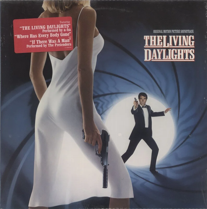 James Bond The Living Daylights - Sealed UK Vinyl LP
