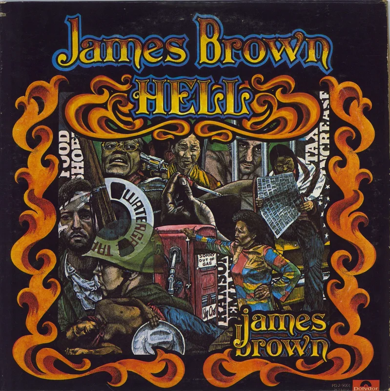 James Brown Hell - EX US 2-LP vinyl set