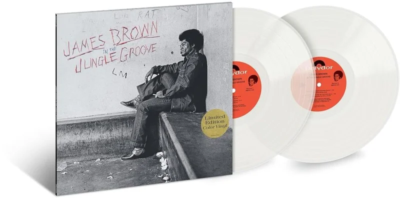 James Brown In The Jungle Groove - Clear Vinyl - Sealed US 2-LP vinyl set