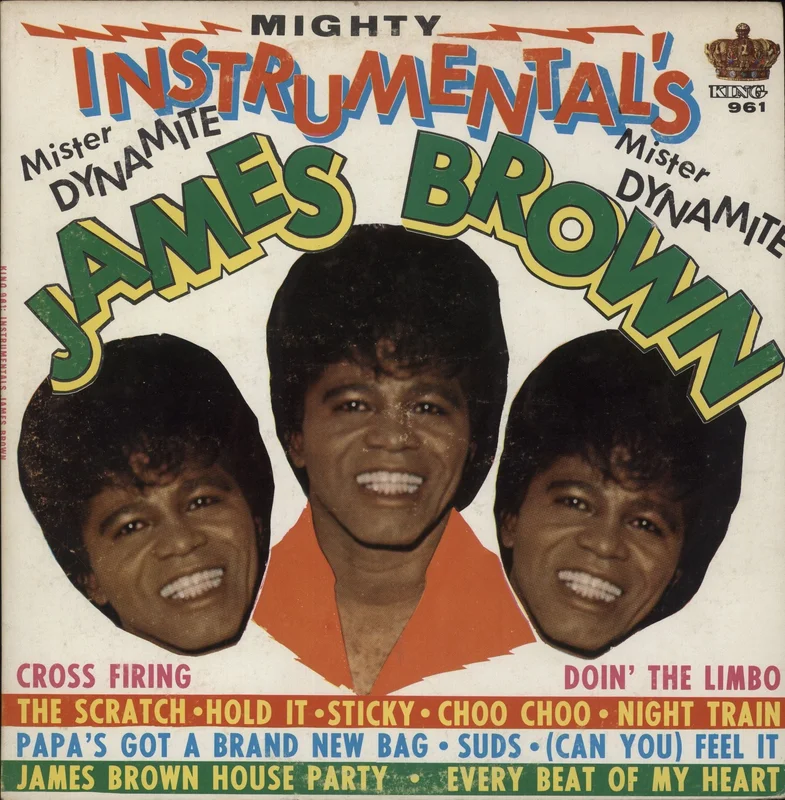 James Brown Mighty Instrumental's - 1st US Vinyl LP