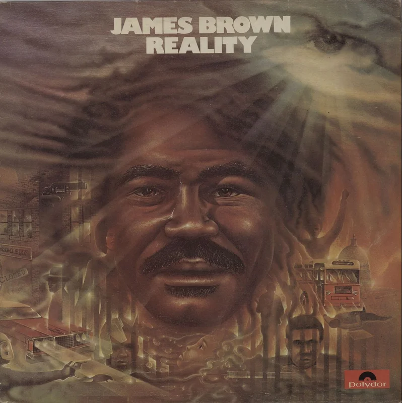 James Brown Reality UK Vinyl LP