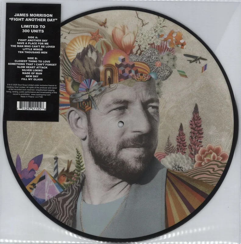 James Morrison Fight Another Day UK Picture disc LP