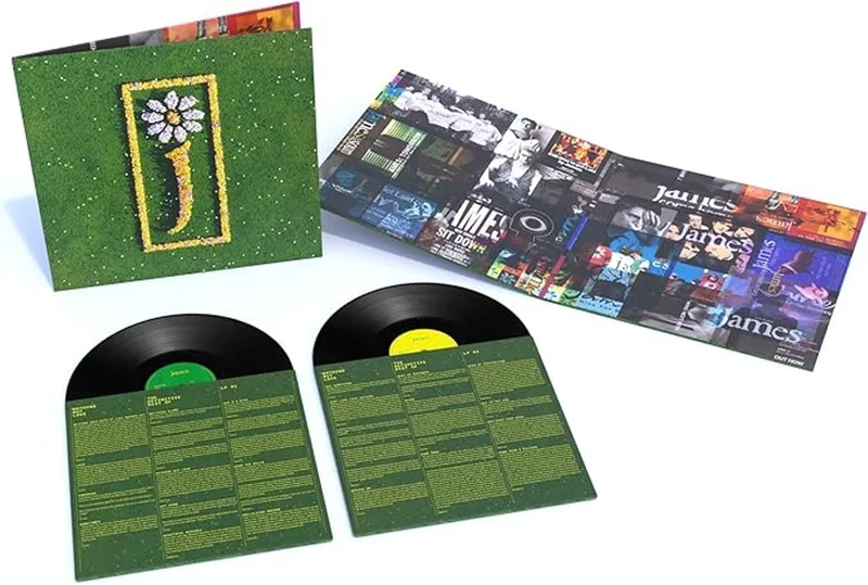 James Nothing But Love | The Definitive Best Of - Black Vinyl - Sealed UK 2-LP vinyl set