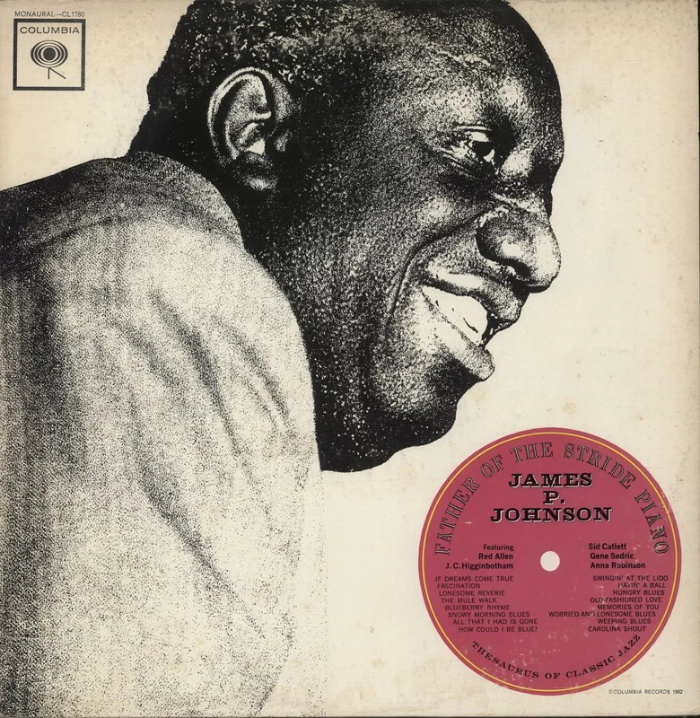 James P. Johnson Father Of The Stride Piano US Vinyl LP