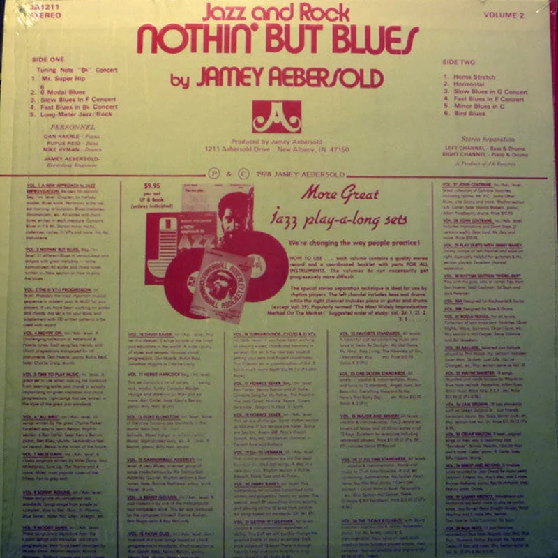 Jamey Aebersold - Nothin' But Blues