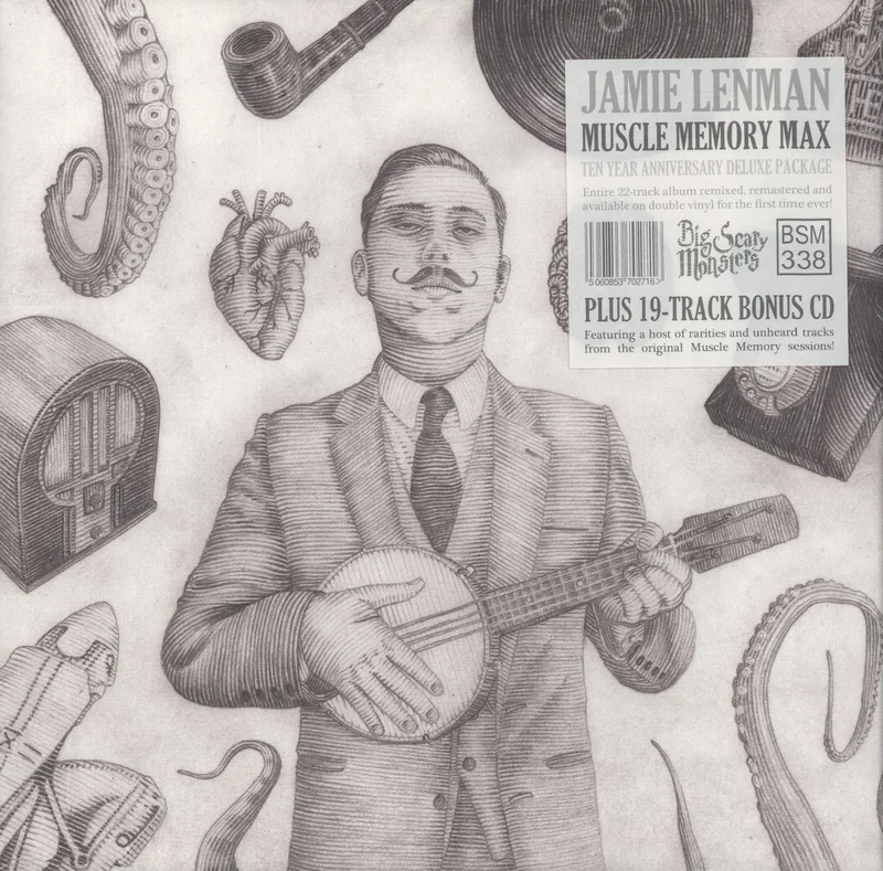 Jamie Lenman Muscle Memory Max UK 2-LP vinyl set