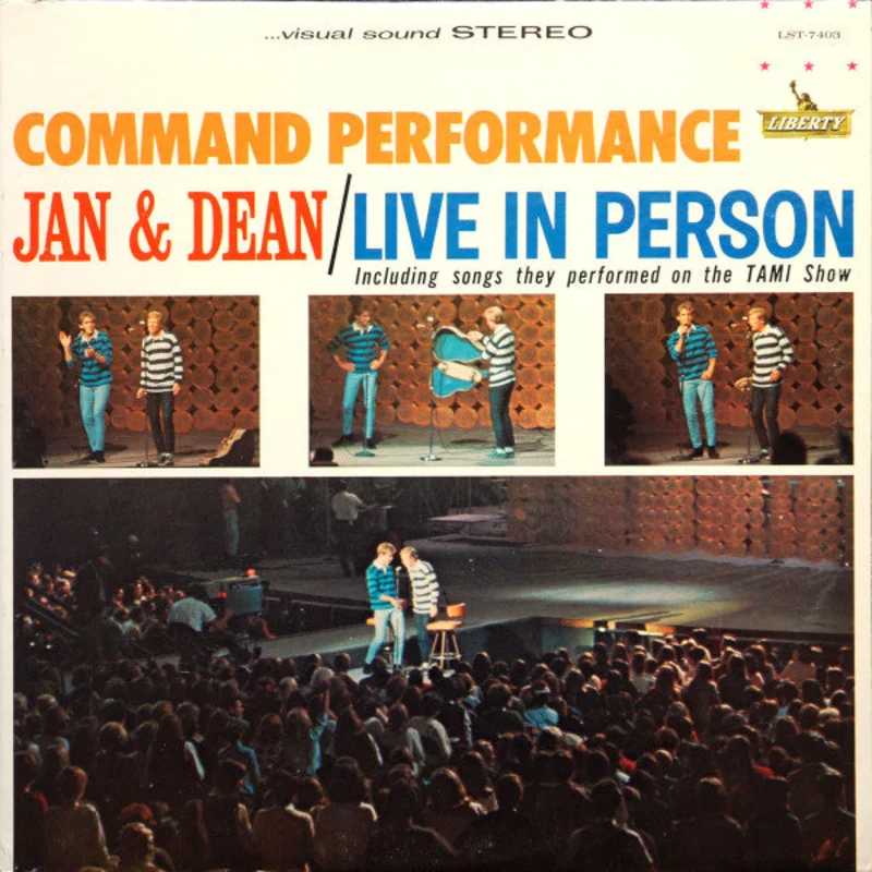 Jan & Dean - Command Performance/Live In Person