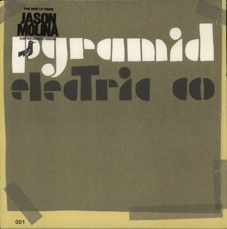 Jason Molina Pyramid Electric Co - Stickered Shrink + CD US Vinyl LP