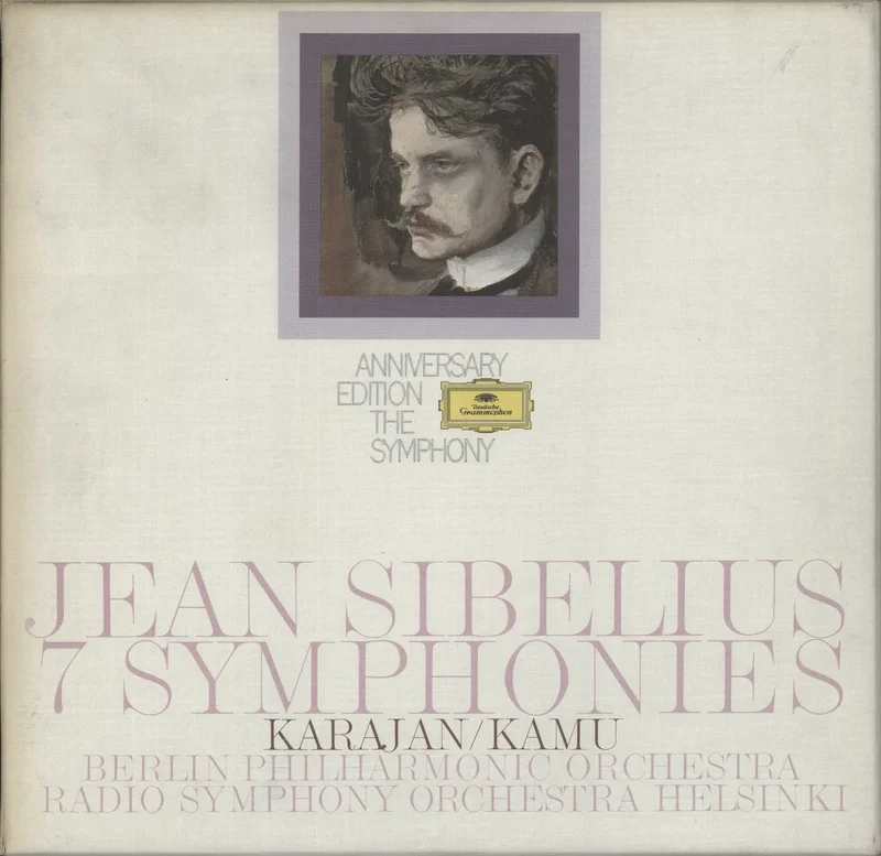 Jean Sibelius 7 Symphonies UK Vinyl box set