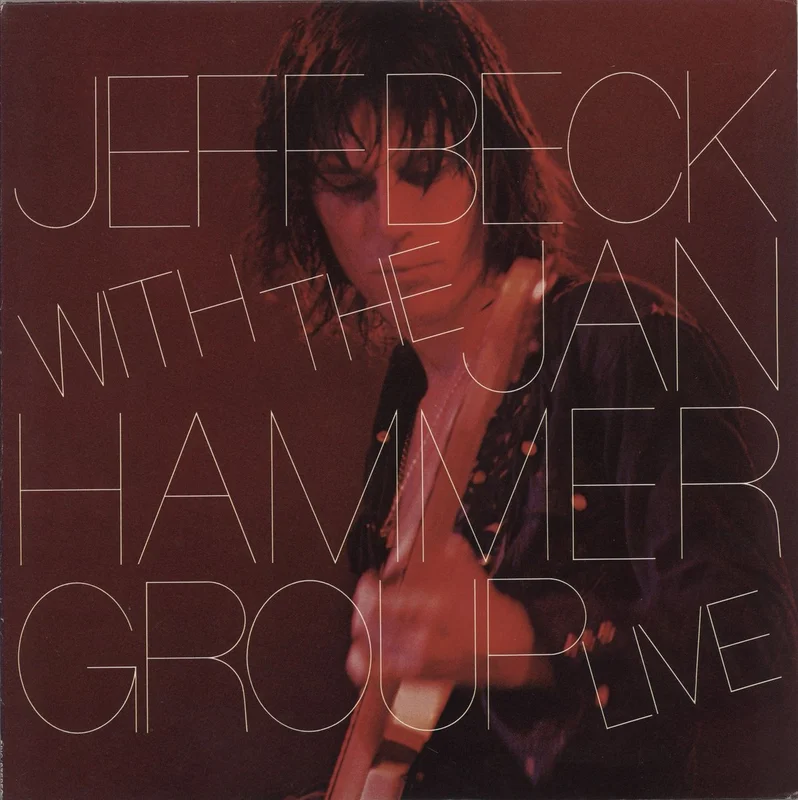 Jeff Beck With The Jan Hammer Group Live Japanese Vinyl LP