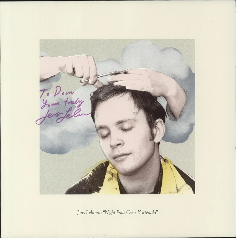 Jens Lekman Night Falls Over Kortedala - Autographed US Vinyl LP