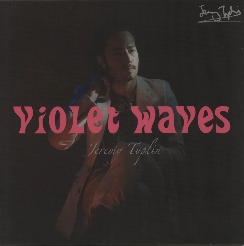 Jeremy Tuplin Violet Waves - Purple Vinyl - Autographed UK Vinyl LP