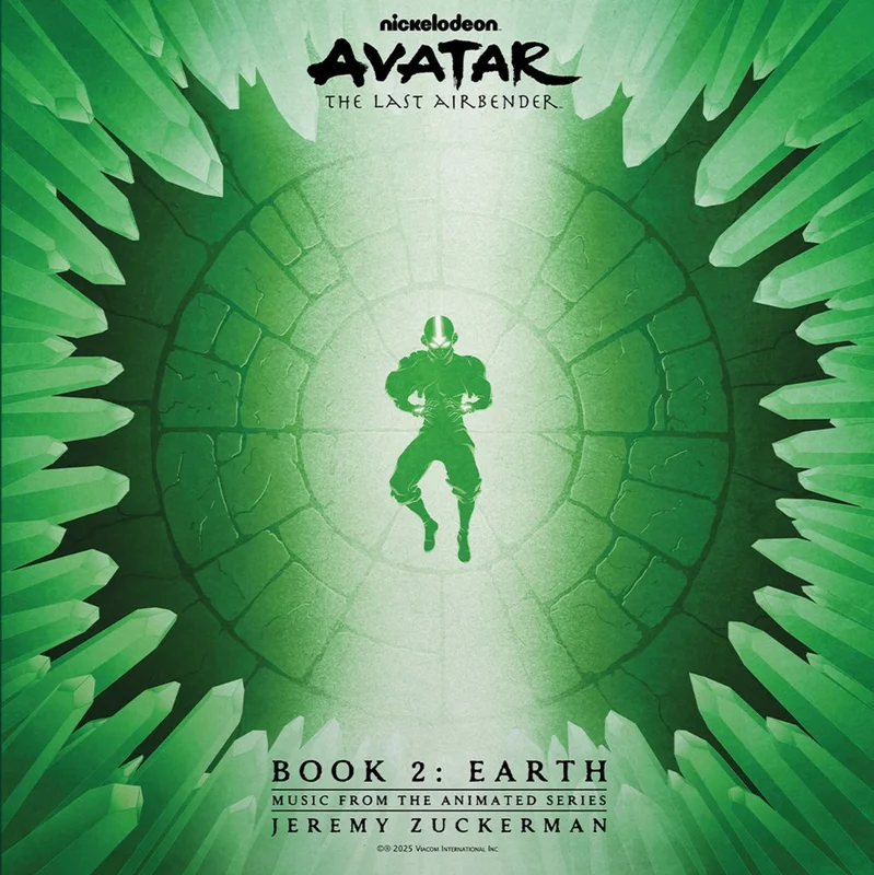 Jeremy Zuckerman Avatar: The Last Airbender - Book 2: Earth (Music From The Animated Series) (Green Vinyl) [2LP]