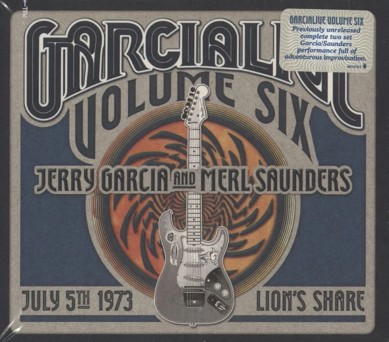 Jerry Garcia GarciaLive Volume Six (July 5th 1973, Lion's Share) - Sealed US 3-CD set