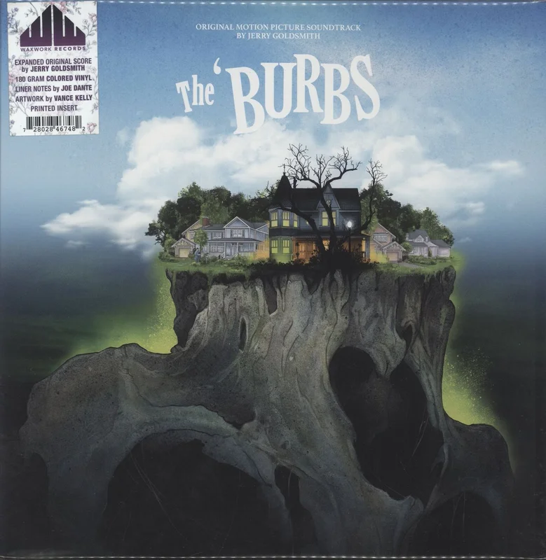 Jerry Goldsmith The 'Burbs - 180gm Turquoise & Pink Splatter Vinyl US 2-LP vinyl set