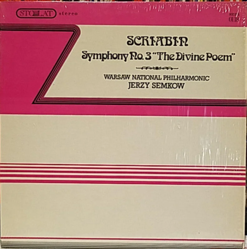 Jerzy Semkow, Orkiestra Symfoniczna Filharmonii Narodowej, Alexander Scriabine - Symphony No. 3 "The Divine Poem"
