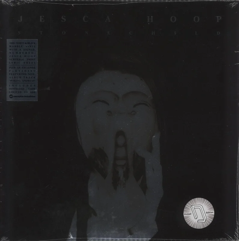 Jesca Hoop Stonechild - 180 Gram White & Black Marbled Vinyl + Flexi-disc - Autographed Print - Sealed UK Vinyl LP