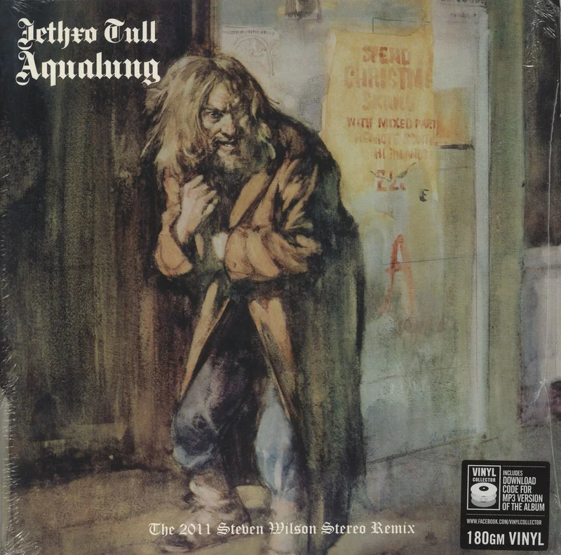 Jethro Tull Aqualung - 2011 Steven Wilson Mix - 180gm Green Vinyl UK Vinyl LP