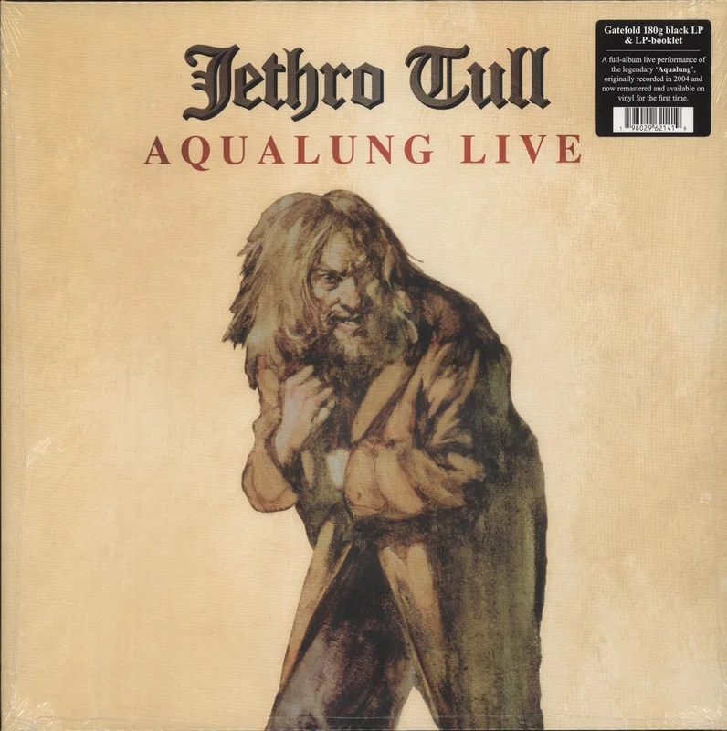 Jethro Tull Aqualung Live - 180 Gram Vinyl - Sealed UK Vinyl LP