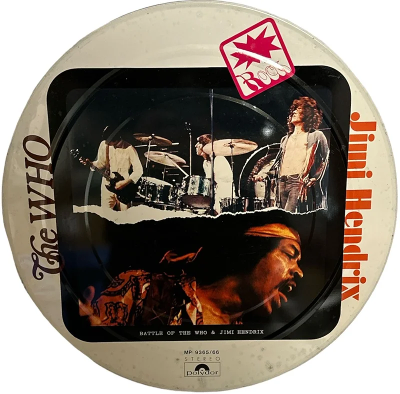 Jimi Hendrix Battle Of The Who & Jimi Hendrix + obi tag Japanese Vinyl box set