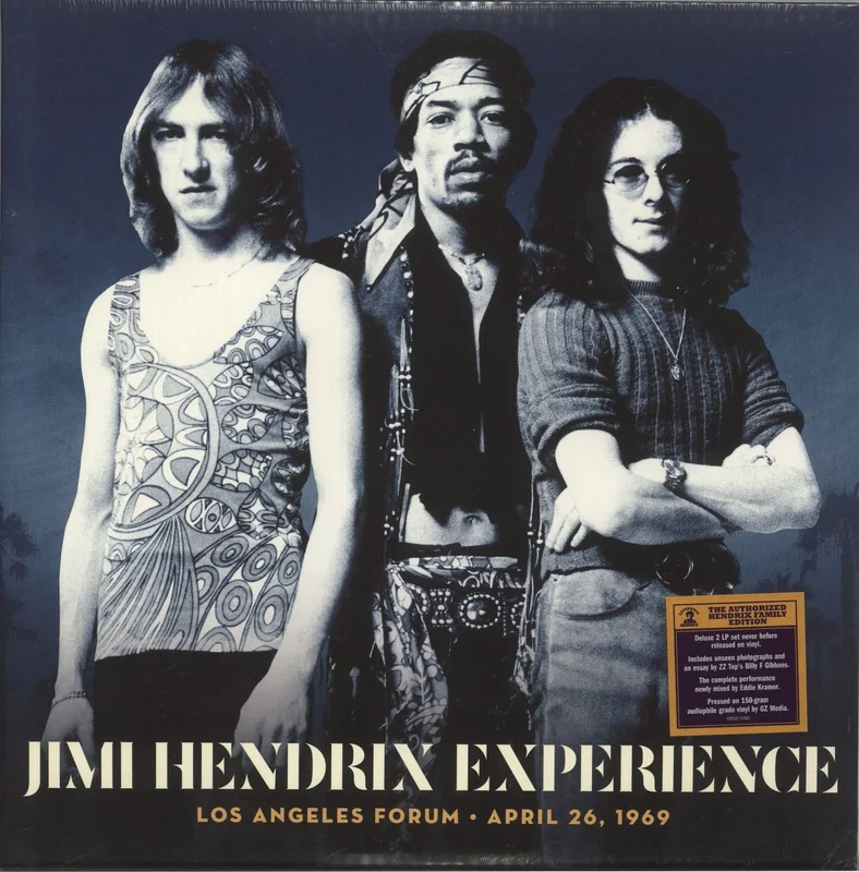 Jimi Hendrix Los Angeles Forum April 26, 1969 - Sealed UK 2-LP vinyl set