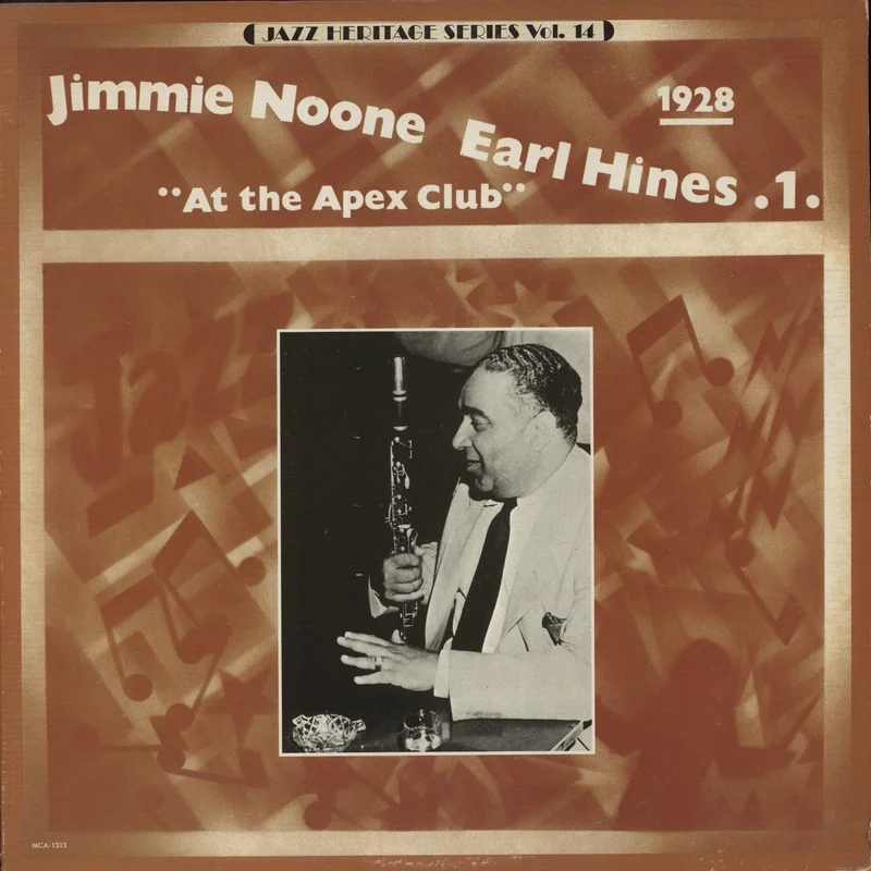 Jimmie Noone At The Apex Club Volume 1 (1928) US Vinyl LP
