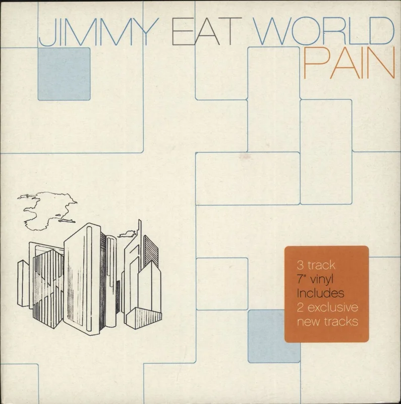 Jimmy Eat World Pain UK 7" vinyl