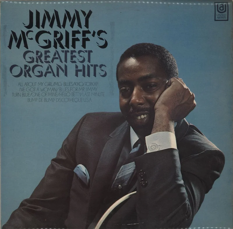 Jimmy McGriff Greatest Organ Hits UK Vinyl LP