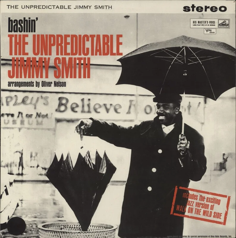 Jimmy Smith (Jazz Organ) Bashin' The Unpredictable UK Vinyl LP