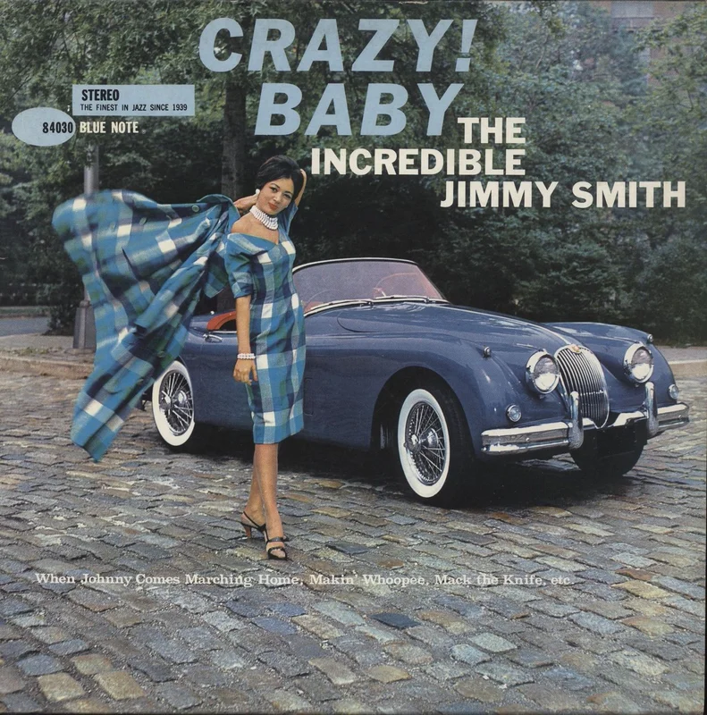 Jimmy Smith (Jazz Organ) Crazy! Baby French Vinyl LP