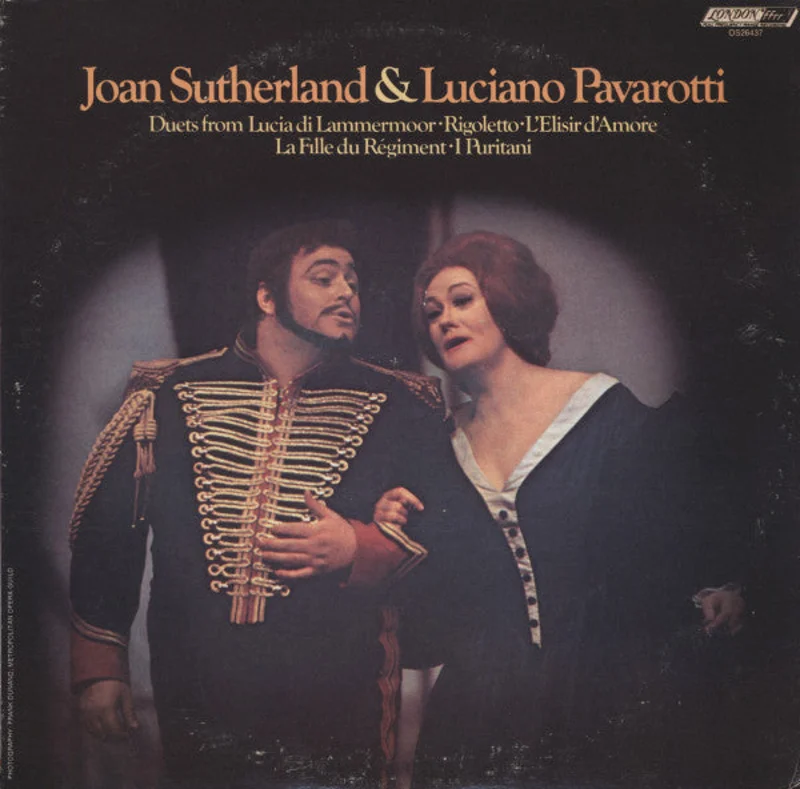 Joan Sutherland - Duets From Lucia Di Lammermoor Rigoletto L'Elisir D'Amore La Fille Du Rgiment I Puritani