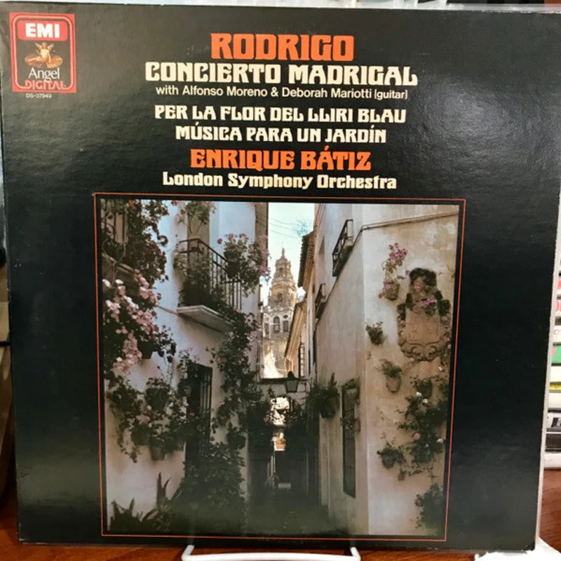 Joaqun Rodrigo, Alfonso Moreno, Deborah Mariotti, London Symphony Orchestra, Enrique Batiz - Concerto Madrigal / Per La Flor Del Lliri Blau / Musica Para Un Jardin