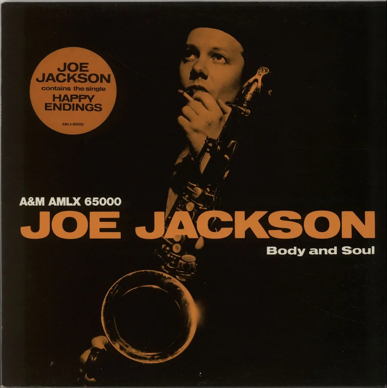Joe Jackson Body And Soul - Stickered Dutch Vinyl LP