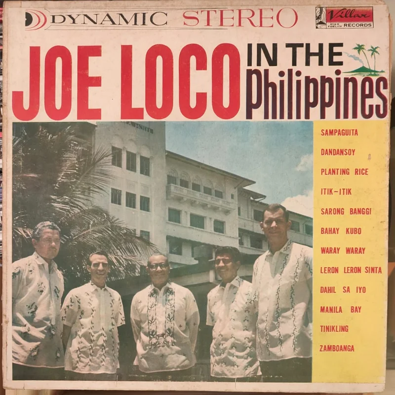 Joe Loco - In The Philippines ( (Used Vinyl - VG+) TRC Marketplace