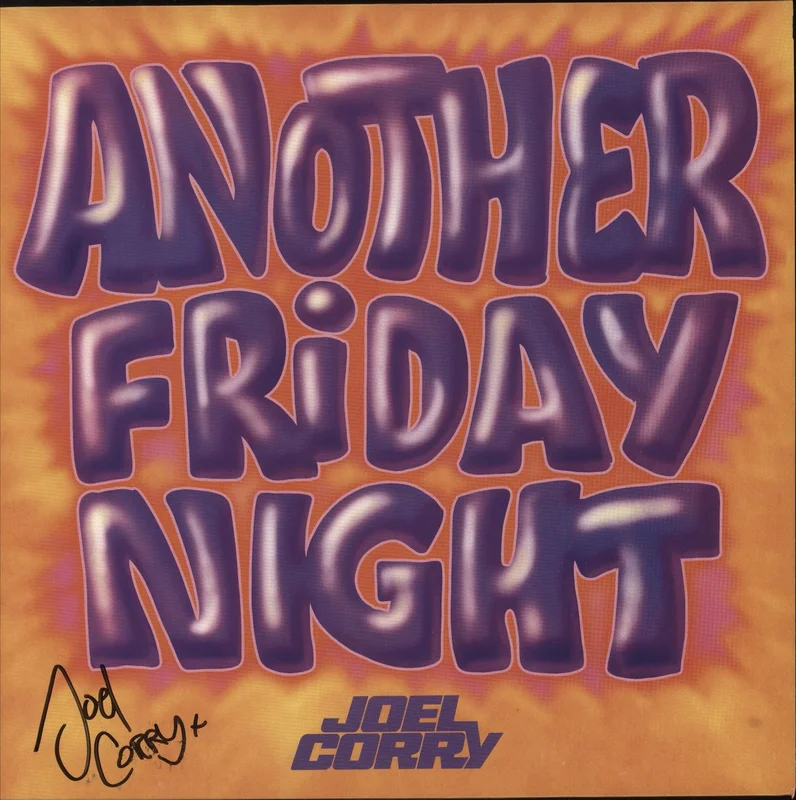 Joel Corry Another Friday Night - Autographed UK Vinyl LP
