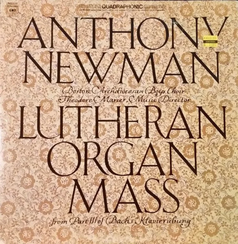Johann Sebastian Bach, Anthony Newman - Lutheran Organ Mass