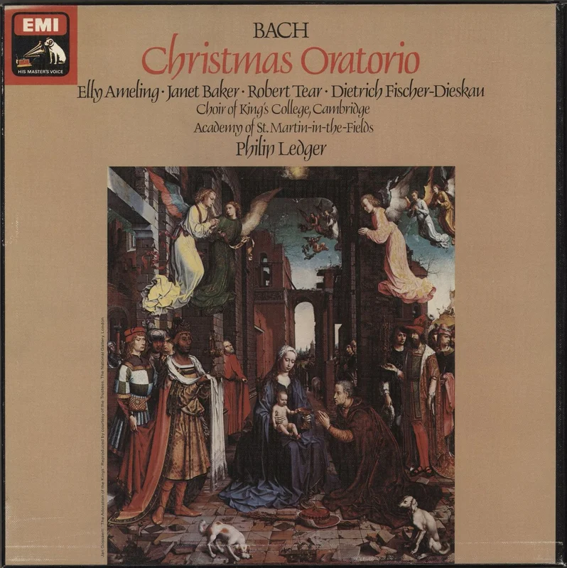 Johann Sebastian Bach Bach: Christmas Oratorio UK Vinyl box set